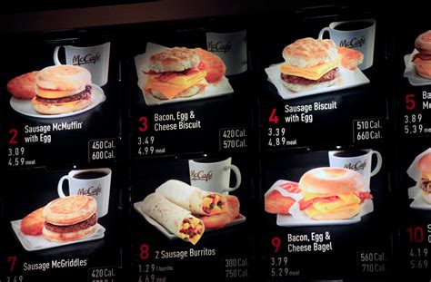 McDonald's (Breakfast) .